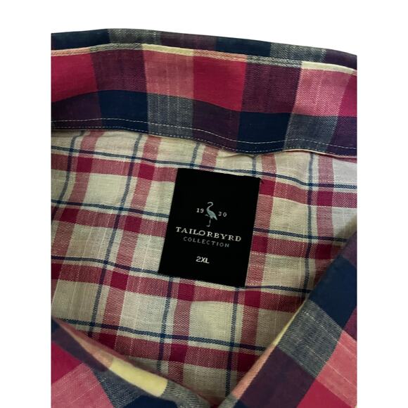 1930 Tailorbyrd Collection Men’s Button Down Size 2XL - Picture 4 of 6